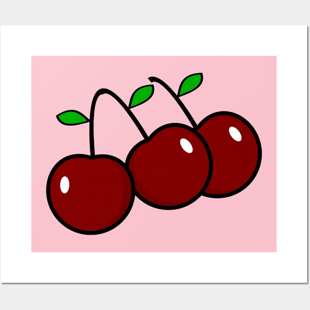 Sweet cherries Wall Art by Painatus